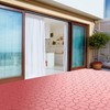 Nature Spring Patio and Deck Tiles, Interlocking Brick Look Flooring Pavers Weather Resistant, Anti Slip Square Mat 542251EZD